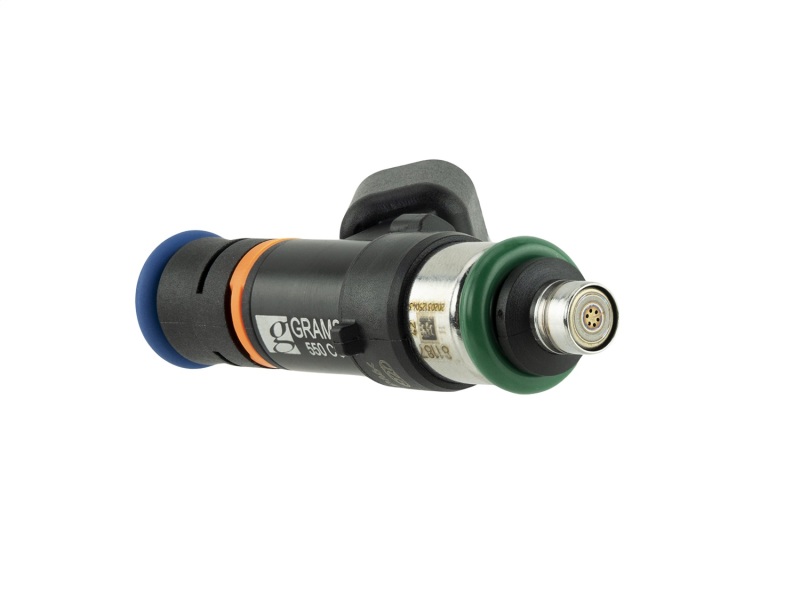 Scion FR S Fuel Injector Kit - Grams Performance - 550cc, 11mm Top Adapter/DENSO Lower Cushion Bottom, Plug And Play - `14-`27